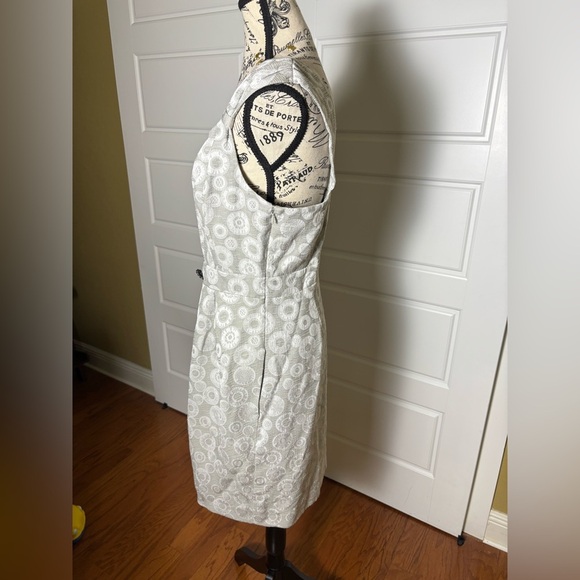 Anthropologie Moulinette Soeurs Sterling Medallion One Shoulder Shift Dress - Picture 3 of 6